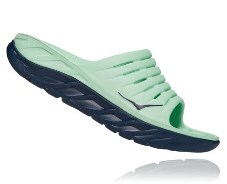 Hoka One One Ora Recovery Slide 2 Moški Sandali Zelena / Modra SI-308914U